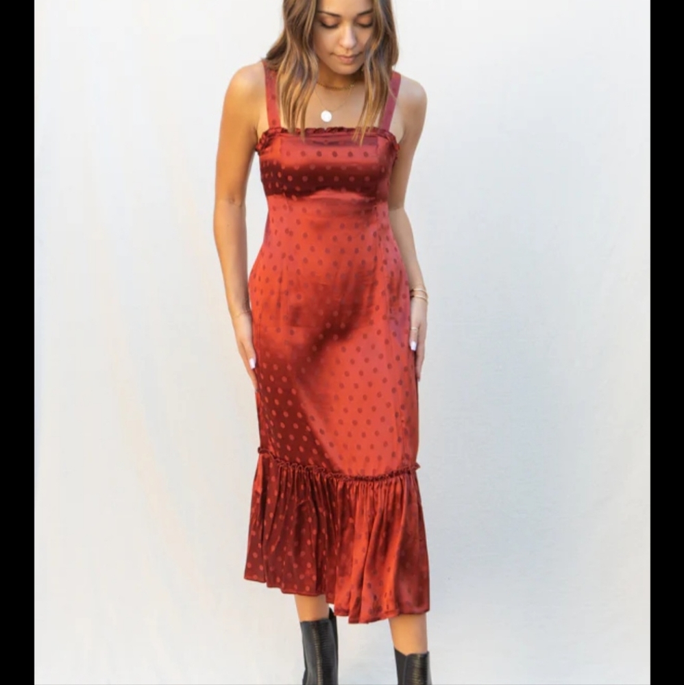Saltwater Luxe Agate Midi Dress Size Small